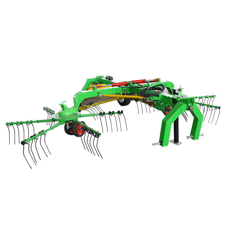 Ang hinila na rotary hay rake ay ipinakilala