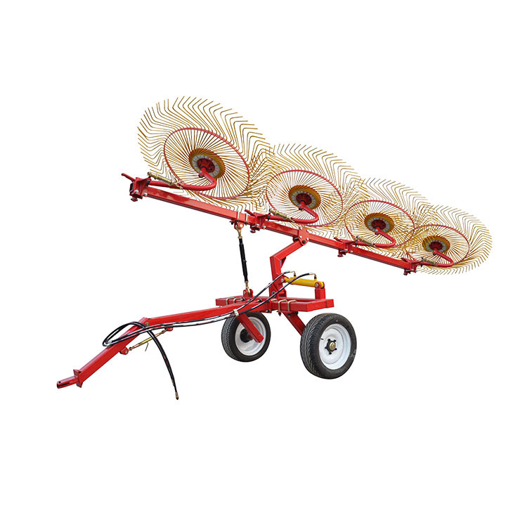 Tractor Mounted Finger Wheel Hay Rake